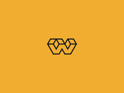WN branding identity logo monogram n w