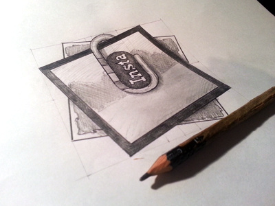 Instagram Alternative Icon alternative hand drawn icon idea insta instagram sketch