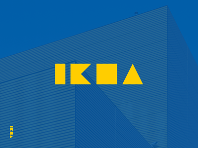 IKEA branding commerce furniture geometric identity ikea logo modern rebrand refresh swedish