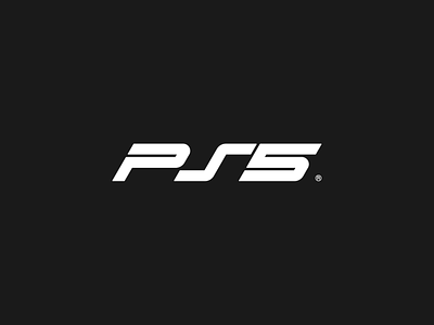 PS5 branding identity logo playstation ps5 sony