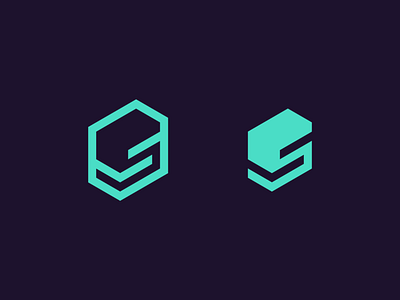 S branding identity letter s logo logo design stack tech technology