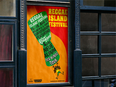 Reggae Poster - Der Bongo Dieb design graphic design illustration illustrator poster poster design rasta reggae vector vector illustration vectorart