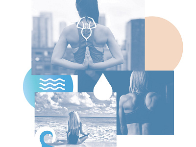 Pacific Calm Udemy Project - Brainstorming brainstorm brainstorming branding color palette company branding company logo corporate design fitness fitness club fitness logo graphic design gym gym logo icons lindsay marsh logo design pacific calm spa spa logo udemy