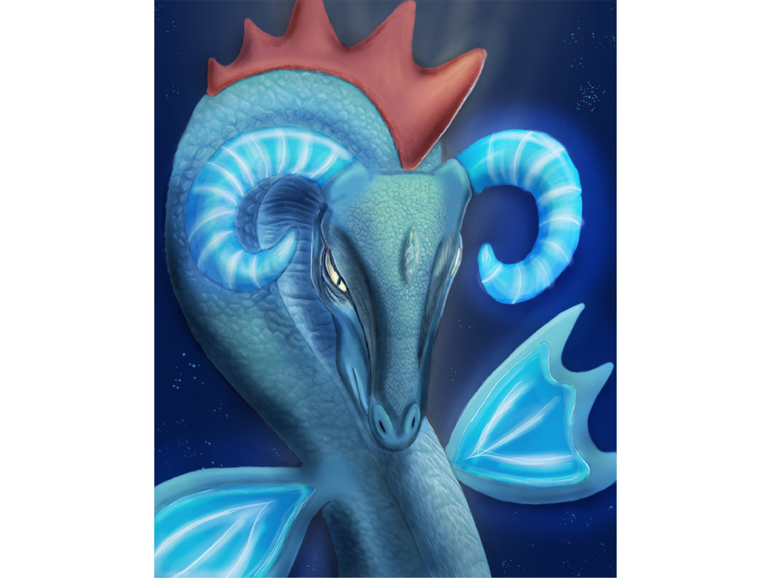 Dragon Illustration - Aaron Blaise Tutorial by loreatus on Dribbble