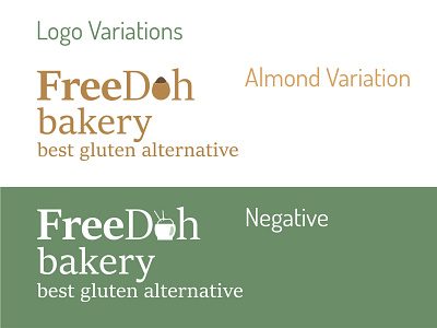 FreeDoh Bakery Logo Variations #epicbrandingchallenge – loreatus