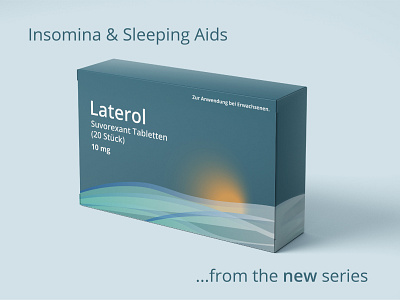 Laterol Medicine Package Design – loreatus branding graphic design insomnia medical medical design medicine package design packaging pills product design sleep