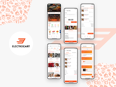 Electrocart - UI Kit for Local Stores cart delivery design figma grocery lahore mobile app pakistan store theme ui ui kit vendor
