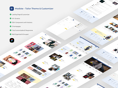 Modiste - Tailor Theme & Customizer