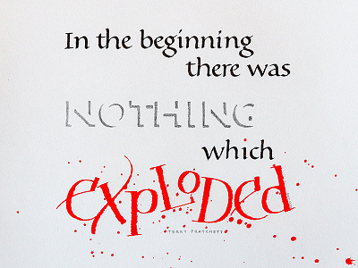 Nothing which exploded