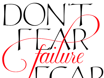 Mediocrity illustrator lettering vectorart