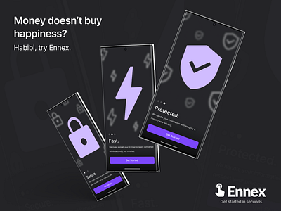 Onboarding Social Media Post for Ennex Finance Dubai Banking App