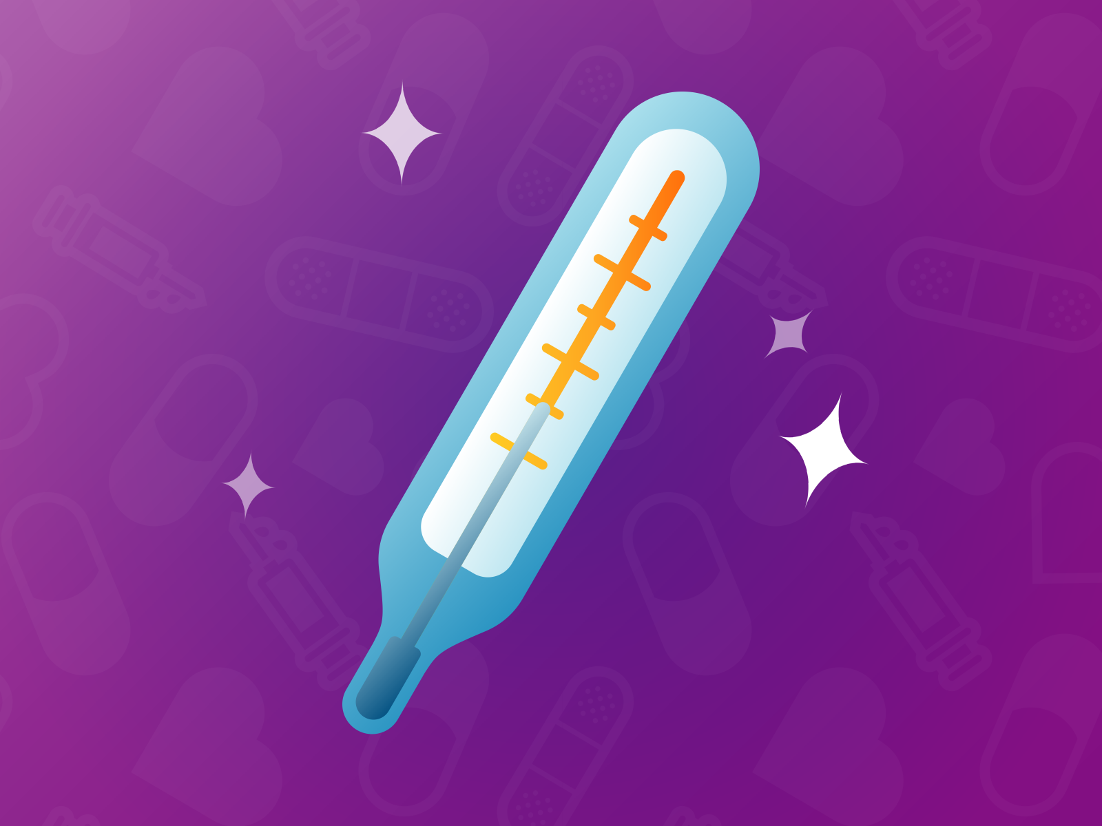 Medicine icon Thermometer by Roman on Dribbble