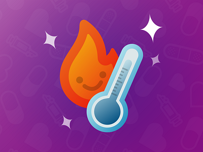 Medicine icon - Temperature