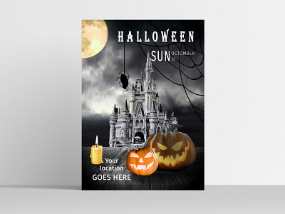 halloween poster design illustrator poster poster design socmedia