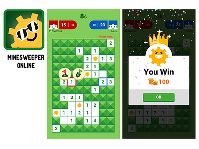 Minesweeper Online box、crown、expression
