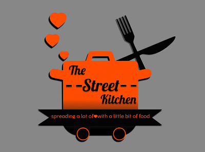Street Kitchen Logo catering logo catering services creative design figma food food logo design illustration logo logos