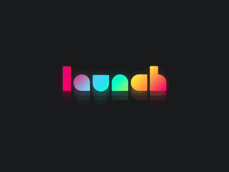 Launch logo animation