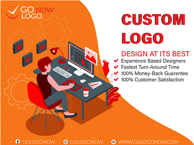 Upto 40% Discount On All Our Custom Logo Designs.