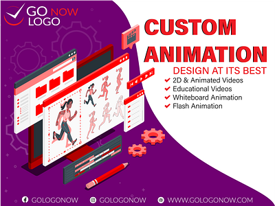 Up to 40% Off On All Our Custom Animation. 2d animation animation branding custom custom animation custom design design flash animation illustration trending trending ui ui ux video whiteboard animation