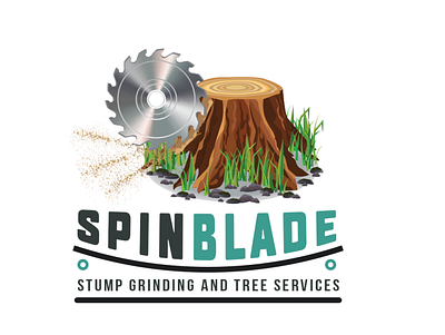 Spin Blade animation branding business logo design design iconic iconic icon iconic logo identity design illustration illustrator logo design logodesign logos logotype ui web logo