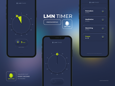 LMN Timer #Neomorphic