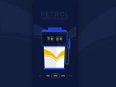 Petrol Price Tracker 2018 adobexd autoanimate data petrolprice prototyping ui xd