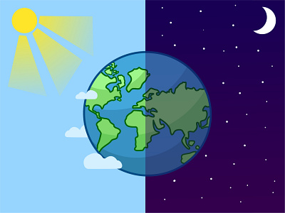 Earth 2022 2023 design flat illustration symbol