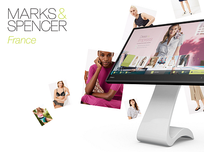 M&S France - Digital Kiosk design interactive design kiosk pop ui