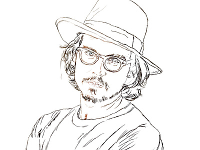 Johnny Depp sketch