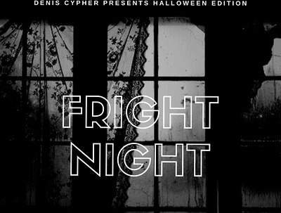 Fright Night design illustration