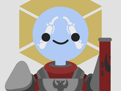 Commander Zavala - Destiny 2 art design destiny 2 flat gaming graphic design icon illustration illustrator minimal vector xbox