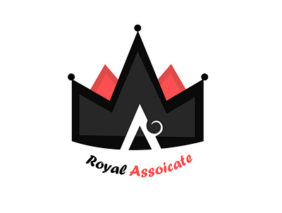 Royal Assoicate design illustration logo typography vector