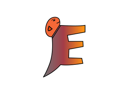 E letter design logo