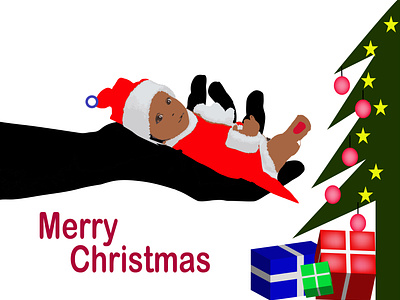 Merry Christmas creative design illustration merrychristmas vector