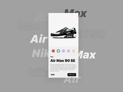 Nike Shopping App branding design developer graphic design shoping ui ux