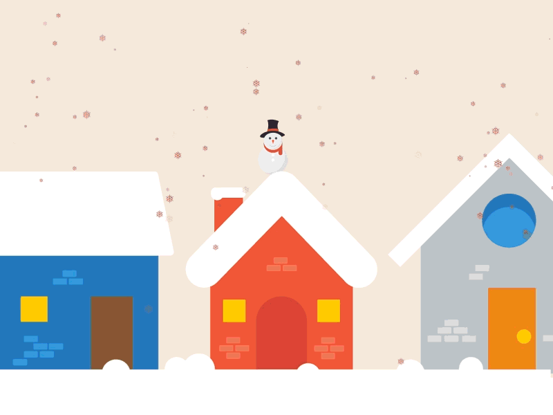 Merry Christmas - What If...? 2d animation after effects animation christmas icon motion motion graphics santa snowman
