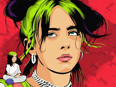 Billie Eilish By Tom Trager On Dribbble