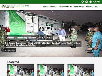 Nigerian Youth Service Corps (NYSC) Re-design