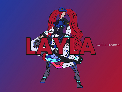 ILLUSTRATION #6 - LAYLA S.A.B.E.R. Breacher