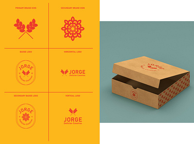 Jorge | Delícias Caseiras branding design logo