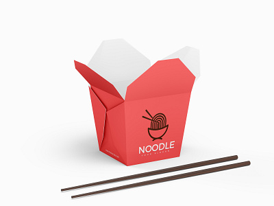 Logo Noodle branding design logo minimal