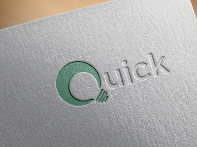 Logo Quick branding design logo