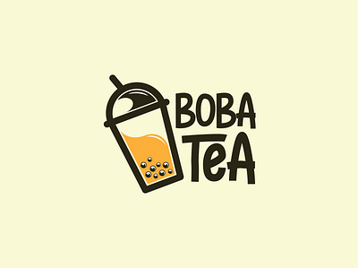 Logo Boba The branding design logo