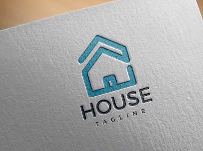 Logo House branding design logo