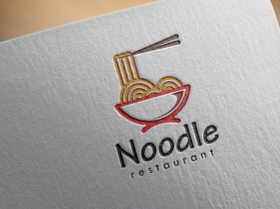 Logo Noodle branding design logo