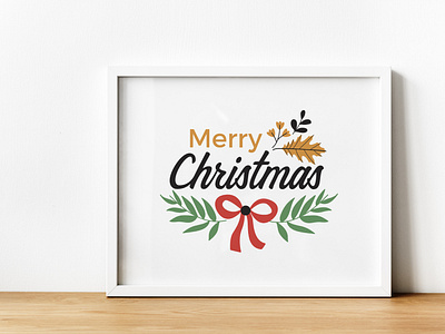 Badge Logo Merry Christmas