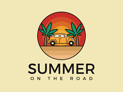 Badge Logo Summer