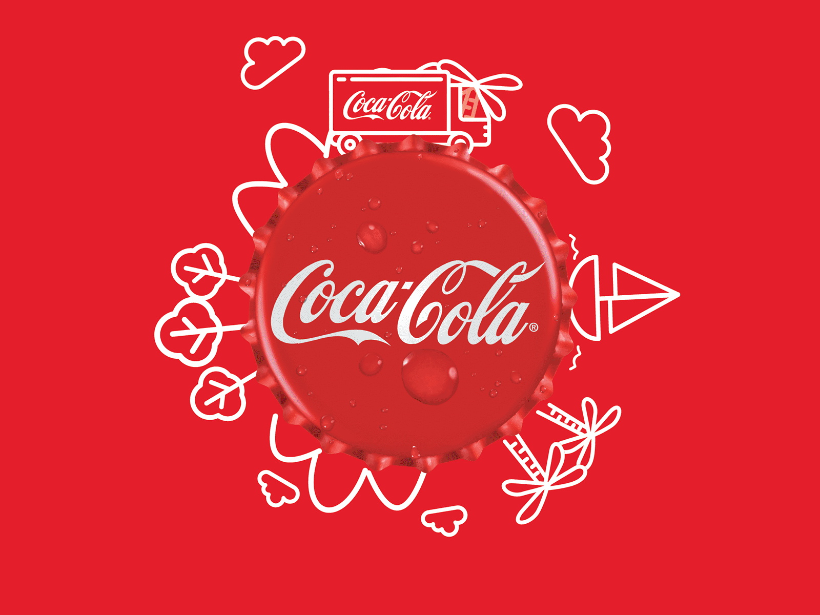 coca-cola-truck-by-c-sar-pe-a-on-dribbble