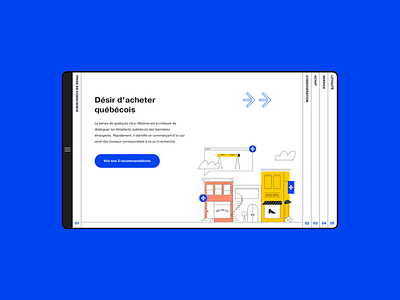 Les chantiers du panier bleu animation design graphic design illustration interaction uidesign web webdesign