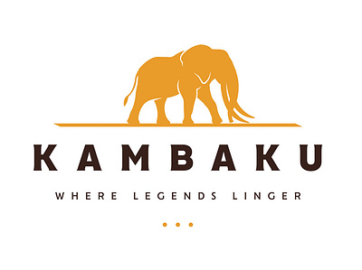 Kambaku Lodge Rebrand branding design graphic design illustration logo